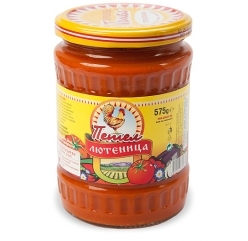 Лютеница Петел Традиционна 575г