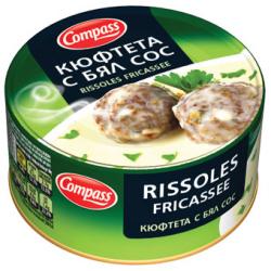 Кюфтета с бял сос Компас
